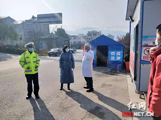 【防控疫情,慈利在行动】县领导指导岩泊渡镇疫情防控