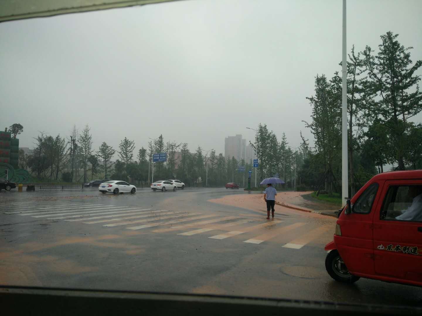 昨日突遇暴雨 市城管局迅速启动应急预案