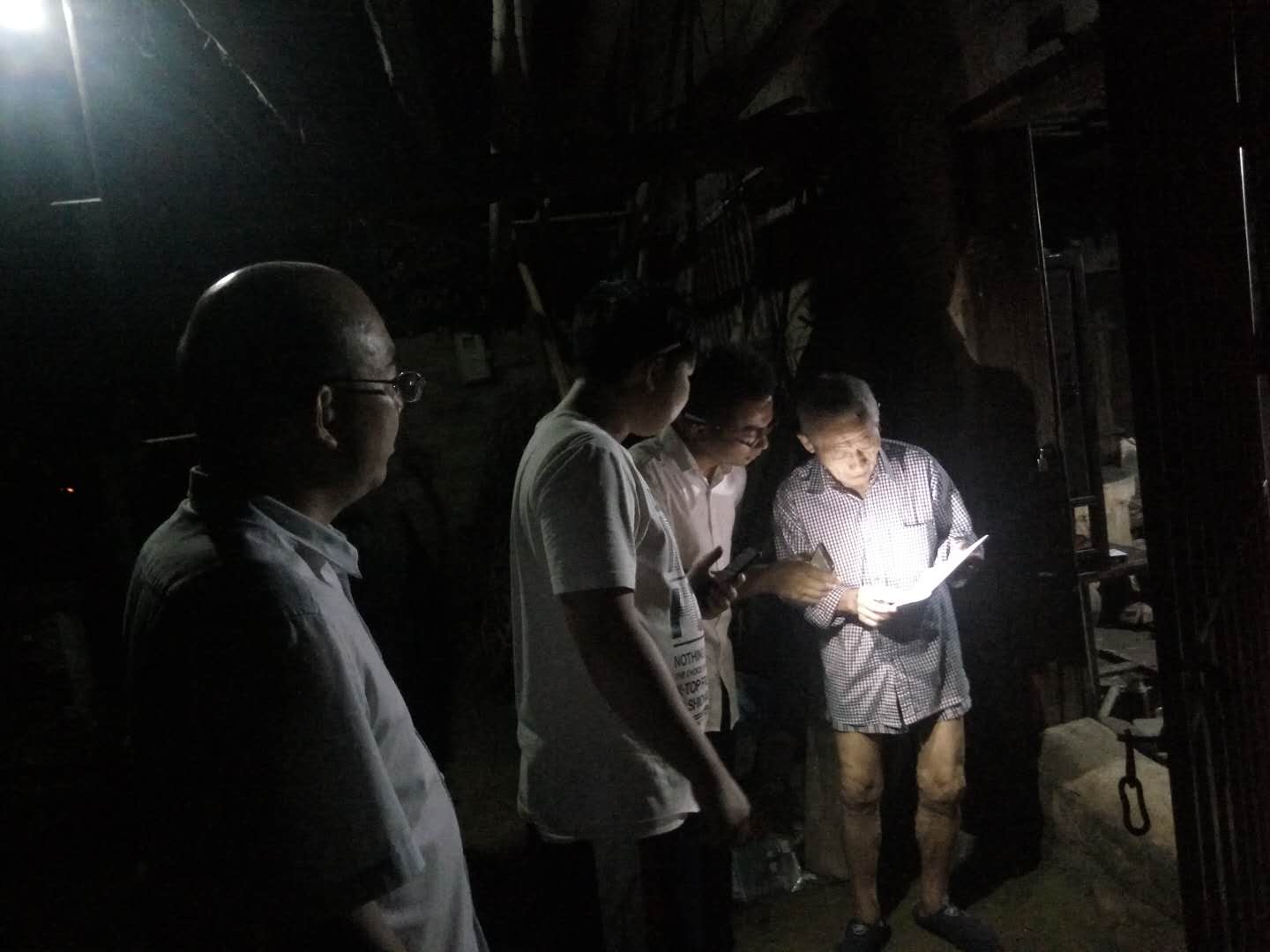 巷子口镇严防次生灾害发生转移安置48人