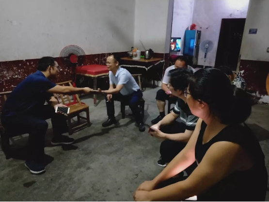 市领导前往各乡镇指挥督查防汛工作