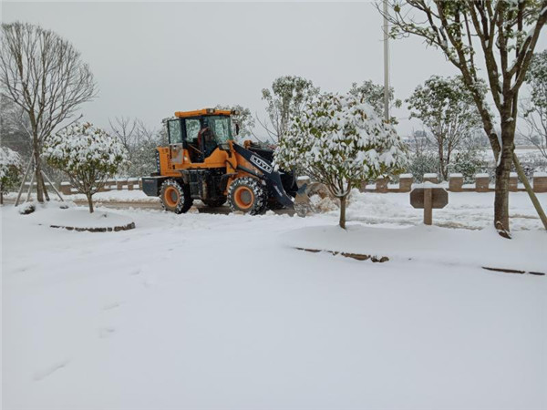 资福镇积极应对当前低温雨雪天气,保障辖区内人民群众正常生产生活秩序