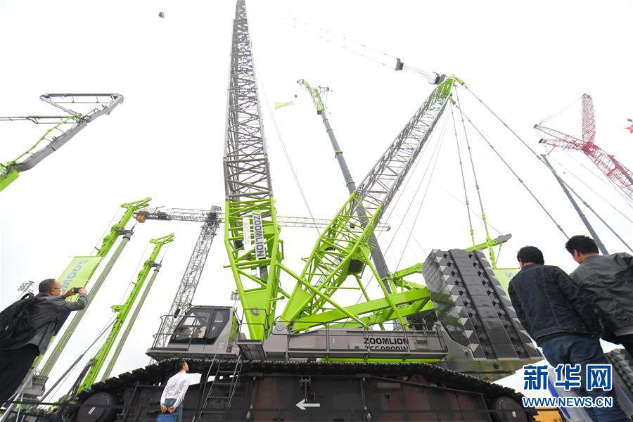 (壮丽70年 奋斗新时代——推动高质量发展调研行·图文互动)(3)长沙:“工程机械之都”探寻世界坐标