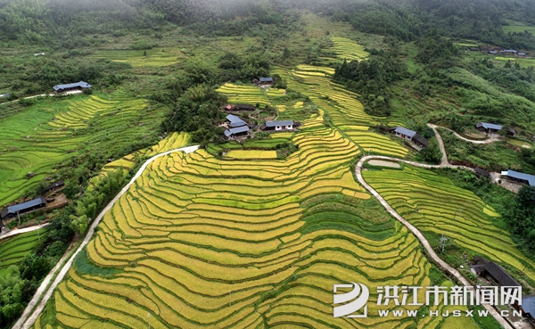 安江镇云蒸雾绕山乡美