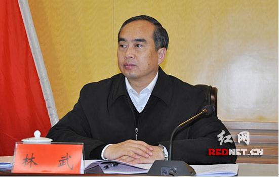 (湖南省委组织部常务副部长林武出席会议并讲话.