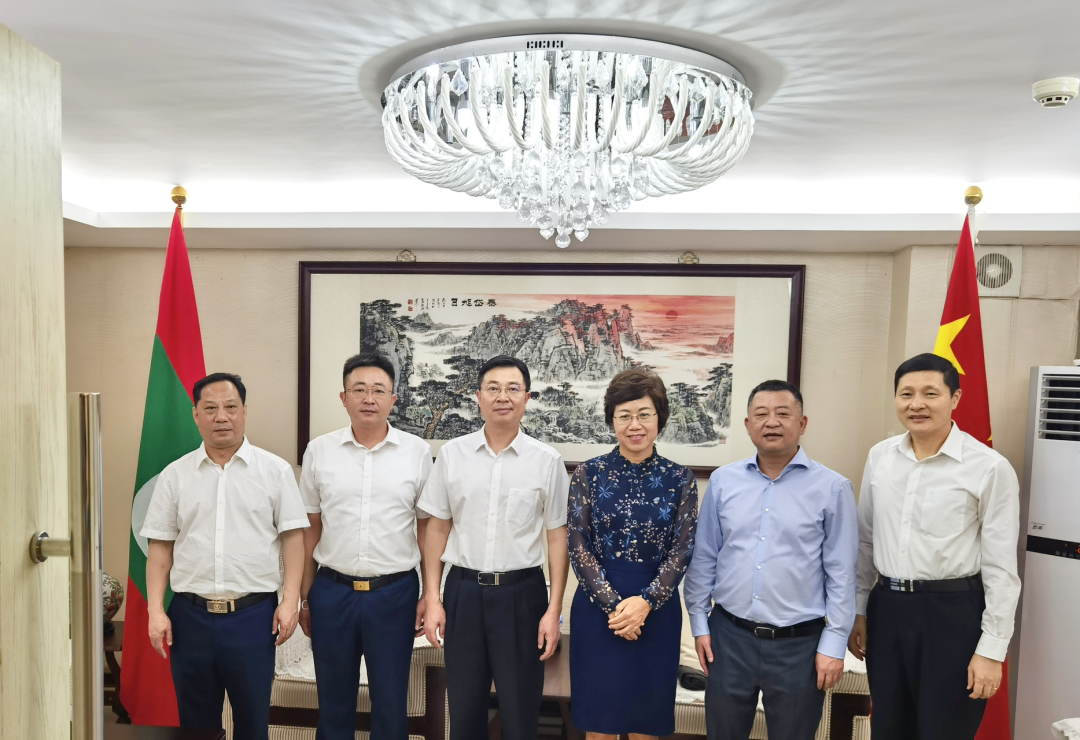 HCIG delegation visits Embassy of China in Maldives
