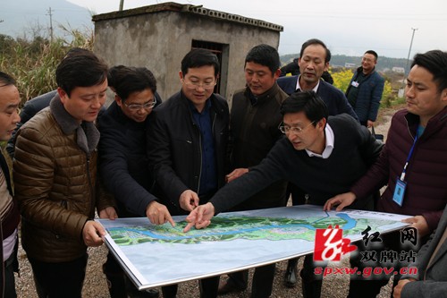 张跃斌一行深入泷泊镇调研“国际慢城”项目