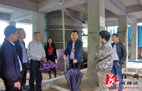 苏小康带队督察环境保护工作