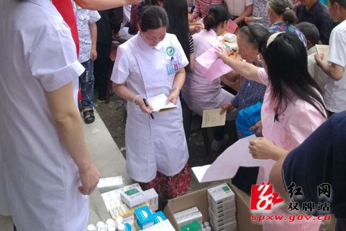 县卫计委迅雷行动，打响洪灾后防疫消毒第一战役