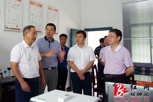 省纪委来双调研农村信访举报集中办理等工作