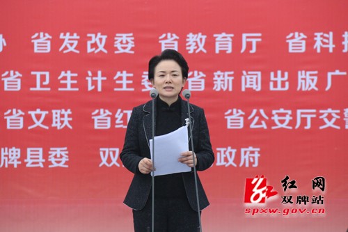 湖南省文化科技卫生“三下乡”集中示范活动走进双牌