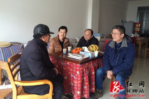 柏继平来双走访慰问归侨侨眷