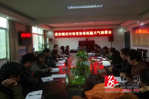 积极应对低温雨雪冰冻天气 乡镇在行动