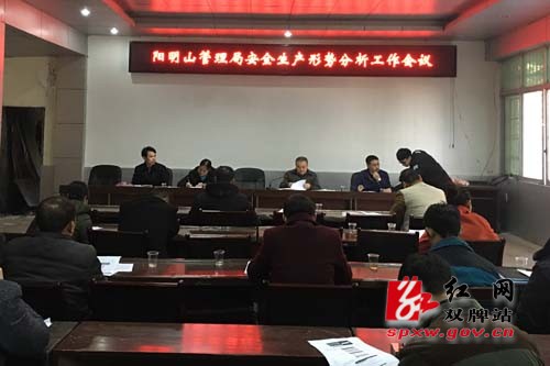 阳明山召开安全生产形势分析工作会议