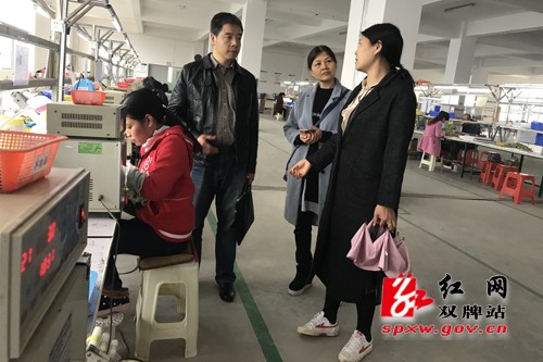 省商务厅调研组来双牌开展调研督导抓落实工作