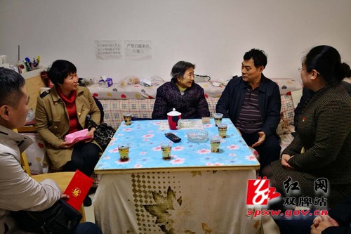 崔永平一行深入双牌县调研老干部工作