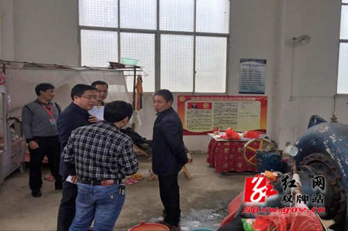 何家洞镇节前开展小水电企业专项整治