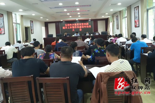 五星岭乡:狠抓扶贫作风建设 巩固提升脱贫成果