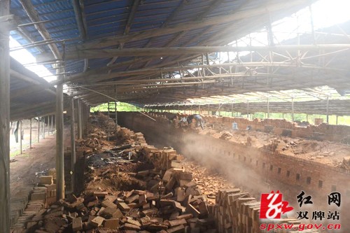 双牌集中开展粘土砖厂专项整治行动