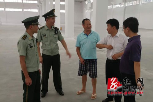 双牌消防大队上门服务指导重点企业解决消防难题  