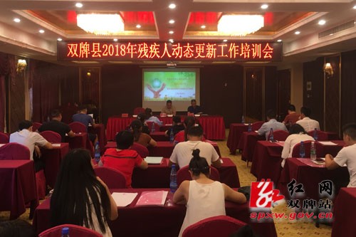 双牌县召开2018年残疾人基本服务需求和信息动态更新工作培训会