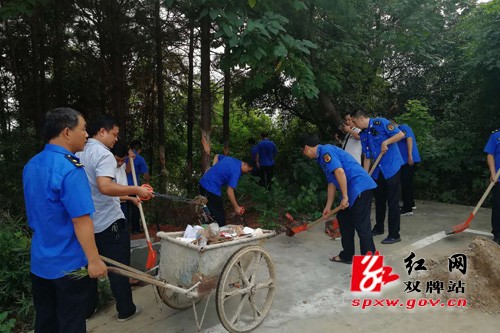 双牌县城管局助力“中国和文化之乡”评估验收