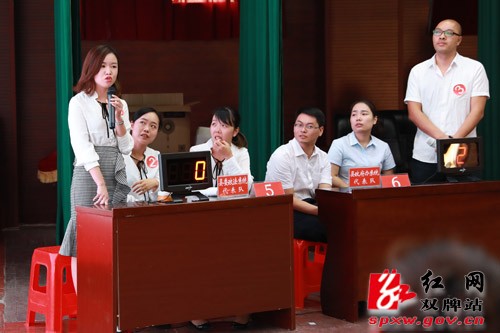 双牌县举办学习贯彻党的十九大知识竞赛活动