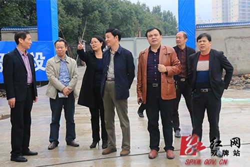 杨海河来双牌县开展学位建设议案督办
