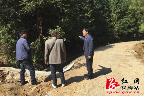 水利局突击检查 确保灌区建设工程质量