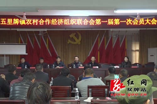 我县首个农村合作经济组织联合会成立