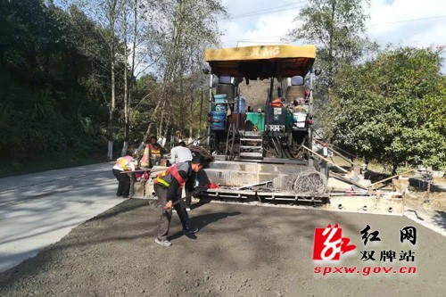 S230线(永连公路)大修工程火热进行
