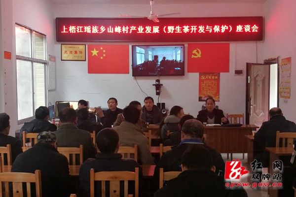 产业发展座谈会 携手共进奔小康