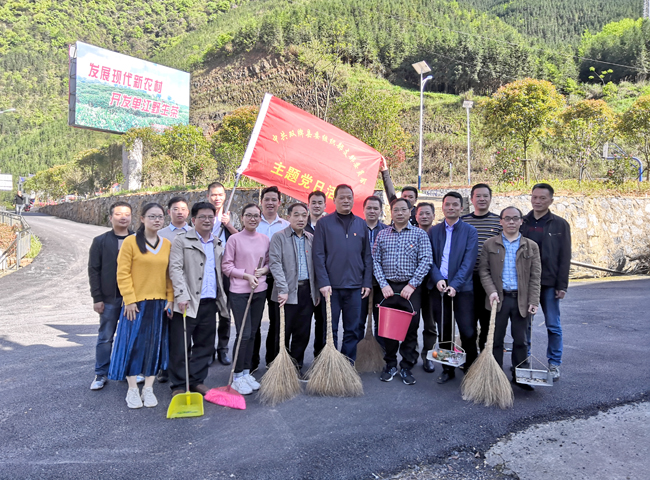 县委组织部开展“巩固脱贫成效 助力乡村振兴”主题党日活动