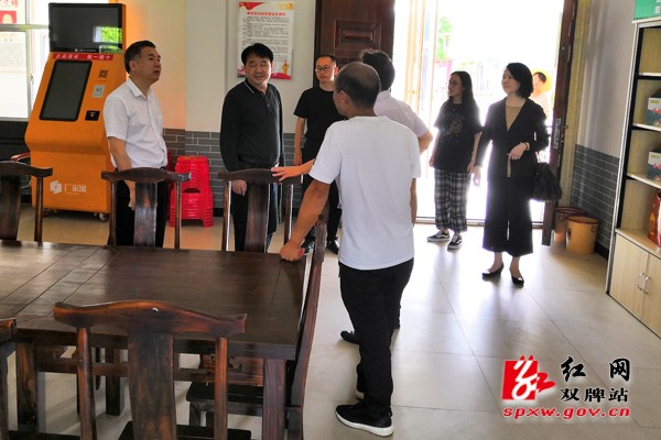 祁东县委统战部来双牌考察