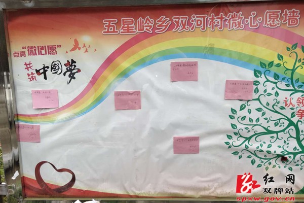 双牌县五星岭乡户帮户亲帮亲，互助脱贫奔小康：“微力量”点亮“微心愿”