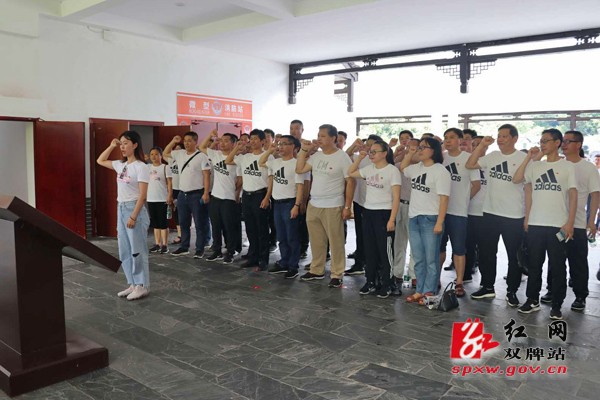 县纪委监委开展“不忘初心牢记使命”主题党日活动