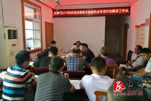 双牌县松材线虫病疫木检疫执法专项行动进入集中行动阶段