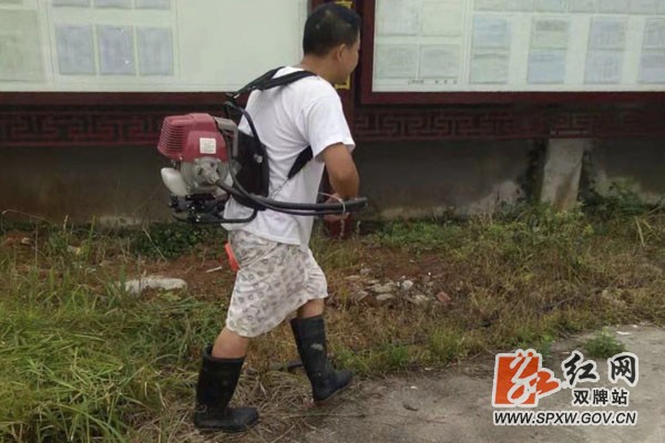 双牌县打鼓坪乡:洪水退去 灾后重建忙