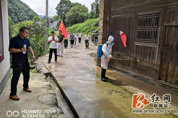 双牌：开展灾后消毒防疫工作，确保大灾之后无大疫