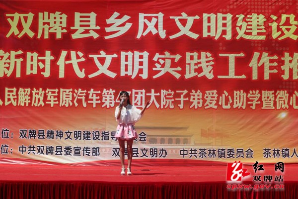 双牌文艺下乡助推新时代文明实践工作