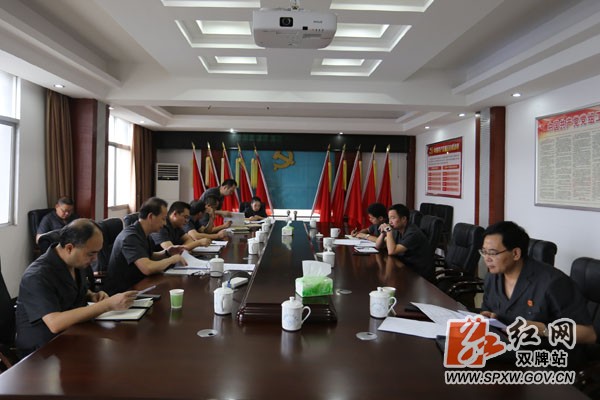 市中级人民法院到双牌法院调研指导信访工作并现场接访