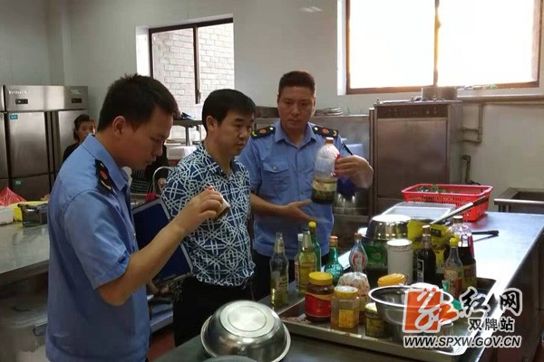 双牌县市监局开展旅游景点、农家乐食品安全回头看专项检查