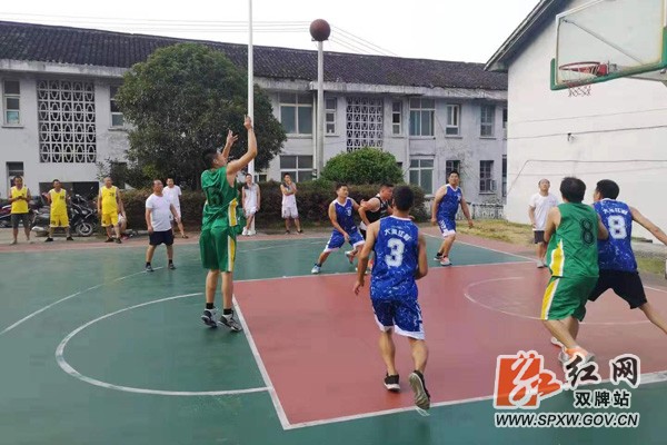 双牌县茶林镇举行2019年农村篮球联赛暨首届“探花园”杯篮球邀请赛