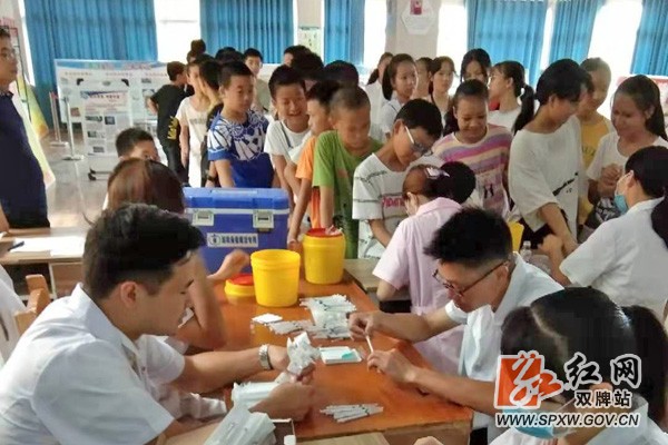 双牌县积极组织开展入学新生结核病筛查