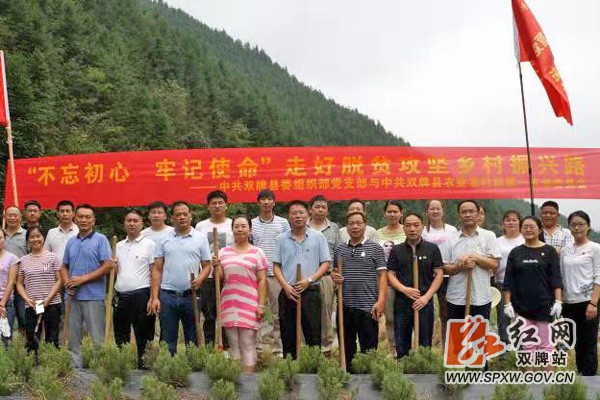 双牌:开展“不忘初心、牢记使命,走好脱贫攻坚战乡村振兴路” 主题党日活动
