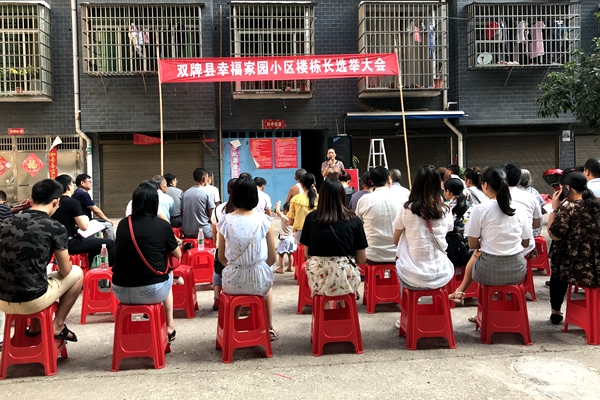 【六城同创之创卫】推选好楼栋长，助力小区整治
