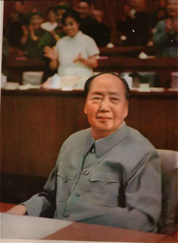 毛主席在中国共产党第十次全国代表大会上