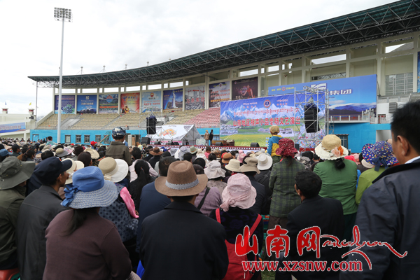 2015中国西藏雅砻文化节相声小品专场演出开演