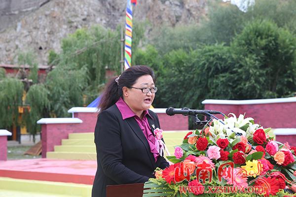 首届琼结吐蕃文化旅游节开幕 阿沛·晋源出席 