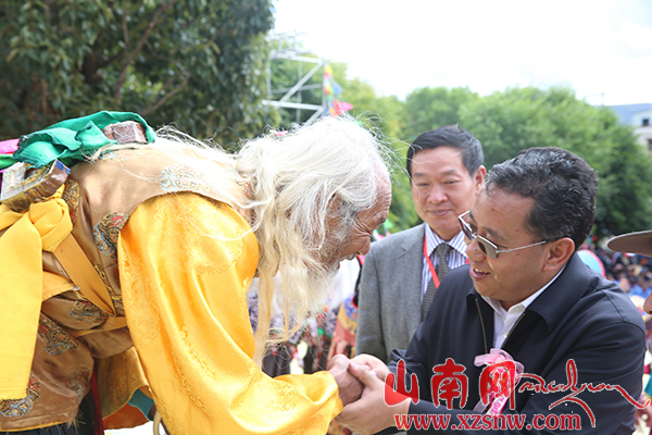 首届琼结吐蕃文化旅游节开幕 阿沛·晋源出席 