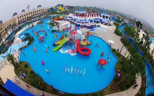 俯瞰水上乐园